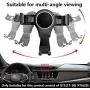 LUNQIN Car Phone Holder for 2017-2020 Cadillac XT5 2020 XT6 Auto Accessories Navigation Bracket Interior Decoration Mobile Cell Phone Mount LUNQIN Car Phone Holder for 2017-2020 Cadillac XT5 2020 XT6 Auto Accessories Navigation Bracket Interior Decoration Mobile Cell Phone Mount