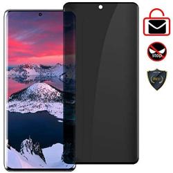 for Galaxy S20 Ultra Tempered Glass Privacy Screen Protector, [Anti-spy] [9H Hardenss] [3D Curved] [Easy Installation] [Darken Screen] HD Protective Film for Samsung Galaxy S20 Ultra