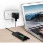 Wall Charger Adaptive Fast Charger Kit for Samsung Galaxy Note 8/9/10, Galaxy S8/S8+/S9/S9+/S10/S10+/S10E, MBLAI Type C True Digital Adaptive Fast Charging (2 x Wall Charge, 2 x Type-C Cable) Black