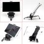 Adjustable Bluetooth Android Mobile Cell Phone Telescopic Gaming Clamp Clip Holder Mount for Playstation 3 PS3 DualShock 3 Controller with D-Pad Cap