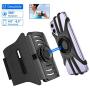 Running Phone Holder VUP IPhone Armband Detachable 360 Rotatable Arm Bands for Cell Phone Fit Any 4-6.5" Phones iPhone Xs Max XR X 8 7 6 6S Plus Samsung Galaxy S9+ S9 S8 S7 S6 Edge Note 8 Google Pixel