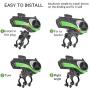 UPPEL Bike Bluetooth Speakers Portable Wireless Bluetooth Speaker Waterproof Outdoor Speakers Support TF Card 10 in 1