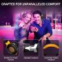 VersionTECH. G2000 Gaming Headset, Surround Stereo Gaming Headphones with Noise Cancelling Mic, LED Lights & Soft Memory Earmuffs for Xbox One, PS4, Nintendo Switch, PC Mac Computer Games- Orange