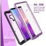 FITFORT Samsung Galaxy Note 9 Cell Phone Case - Full Body Case with Built-in Touch Sensitive Anti-Scratch Screen Protector, Ultra Thin Clear Shock Drop Proof Durable Protective Cover (Purple) FITFORT Samsung Galaxy Note 9 Cell Phone Case - Full Body Case with Built-in Touch Sensitive Anti-Scratch Screen Protector, Ultra Thin Clear Shock Drop Proof Durable Protective Cover (Purple)
