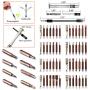 GANGZHIBAO 90pcs Electronics Repair Tool Kit Professional, Precision Screwdriver Set Magnetic for Fix Open Pry Cell Phone, Apple iPhone, Computer, PC, Laptop, Tablet, iPad, Macbook with Portable Bag