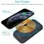 Fast Wireless Car Charger, ZealSound Qi-Certified Car Charge Slim Pad Station Dock & Phone Holder for Car with USB QC 3.0 Adapter 10W/7.5W Quick Charging Compatible for All Qi Enabled Phones (Black) Fast Wireless Car Charger, ZealSound Qi-Certified Car Charge Slim Pad Station Dock & Phone Holder for Car with USB QC 3.0 Adapter 10W/7.5W Quick Charging Compatible for All Qi Enabled Phones (Black)