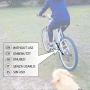 BIKE AND DOG Leash: Designed to take one or More Dogs with a Bicycle. Patented Product.