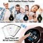 Smart Watch, Smartwatch for Android Phones, Waterproof Fitness Watch with Heart Rate Sleep Monitor Sport Fitness Activity Tracker Watch with Pedometer Calorie Compatible for Samsung iOS Women Men