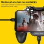 LFJNET Mobile Phone Gamepad Transmitter Handle for PUBG Mobile Game Controller Trigger Joystick Gamepad 4000mAh Battery Version