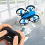 UDI U46 Mini Drone for Kids 2.4Ghz RC Drones with Auto Hovering Headless Mode Nano Quadcopter, Blue