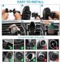 Wireless Car Charger, HonShoop Auto-Clamping 10W 7.5W Fast Charging Car Phone Holder Air Vent Compatible with iPhone X/XR/Xs/Xs Max/8/8 Plus ect(Glod)