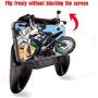 RONSHIN Wireless Controller,Mobile Phone Game Controller Joystick Cooling Fan Gamepad for PUBG Android iOS Gifts for Boys
