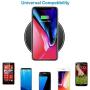 Fast Wireless Charger,2Pcs 10W/7.5W/5W S6/S7/S8/S9/S10/S20 Note 10 Wireless Charger Pad Compatible with iphone8/8plus iPhone X Samsung Galaxy S20/S10/S9/S8/S7/S6/Edge/Plus/S6 Active