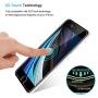 TOCOL [3 Pack for iPhone SE 2020/ iPhone SE2 (2nd Generation) [4.7 inch] Screen Protector, Tempered Glass Bubble Free with Alignment Frame Easy Installation [Not for iPhone 6/7/8]