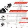 Portable Car Vacuum Cleaner High Power with LED Light and Double Filtration, Corded Handheld Auto Vacuum Cleaner for Quick Car Cleaning, Wet and Dry Use, 110W DC 12V Portable Car Vacuum Cleaner High Power with LED Light and Double Filtration, Corded Handheld Auto Vacuum Cleaner for Quick Car Cleaning, Wet and Dry Use, 110W DC 12V