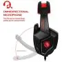 Sades SPIRITWOLF 3.5mm Version PC Over-Ear Stereo Gaming Headset Headband Headphones with Mic, Noise Reduction, Volume Control, LED Light for Computer Gamers(Black Red) Sades SPIRITWOLF 3.5mm Version PC Over-Ear Stereo Gaming Headset Headband Headphones with Mic, Noise Reduction, Volume Control, LED Light for Computer Gamers(Black Red)