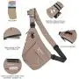 WATERFLY Sling Bag Lightweight Casual Daypack Chest Shoulder Bag for Men Boy