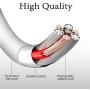 for Apple Watch Charger Wireless Smart Watch Magnetic Charging Cable for Apple Portable Charging Cord Magnetic Charging Pad for iWatch Series 5/4/3/2/1 Compatible Size 44mm/42mm/40mm/38mm-White
