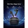 True Wireless Earbuds, Mpow MS1 in-Ear Bluetooth Earphones, Immersive Sound w/Bass, IPX7 Sweatproof, Touch Control, 25 Hrs w/Charging Case/Mics, TWS Headphones for All Bluetooth Devices