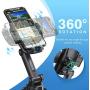 Car Cup Holder Phone Mount, Jelly Comb Adjustable Automobile Cup Holder Universal Cell Phone Mount for iPhone 6s/7 Plus/8/X/XS Max/XR/11 Pro/Samsung S7 Edge/S8 Plus/Note 9/S10-Black