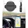 Car Grips Mount for Phone Stand, CreaDream 2 Pack Car Phone Holder for Collapsible Grip/Socket Mount Users with Sticky, Used on Dashboard, Home, Office, Kitchen, Desk, Wall-Black Car Grips Mount for Phone Stand, CreaDream 2 Pack Car Phone Holder for Collapsible Grip/Socket Mount Users with Sticky, Used on Dashboard, Home, Office, Kitchen, Desk, Wall-Black