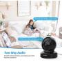 Wansview Wireless Security Camera, IP Camera 1080P HD, WiFi Home Indoor Camera for Baby/Pet/Nanny, Motion Detection, 2 Way Audio Night Vision, Works with Alexa, with TF Card Slot and Cloud