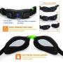 Uniswim Swimming Goggles for Kids(Age 3-12) Youth Goggles for Swimming 2 Pack, Children Swim Glasses with Nose Clip Earplugs Nose Bridge, Shatterproof Anti-Fog 100% UV Protection Lens Clear Wide View