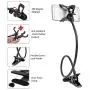 RRecomfit 360-degree Rotating Universal Flexible Long Arm Mobile Phone Holder Mount Lazy Holder Kit Hands Free Mobile Phone Gooseneck Mount for Bed Desktop for iPhone/Samsung/HTC Etc (Black) RRecomfit 360-degree Rotating Universal Flexible Long Arm Mobile Phone Holder Mount Lazy Holder Kit Hands Free Mobile Phone Gooseneck Mount for Bed Desktop for iPhone/Samsung/HTC Etc (Black)