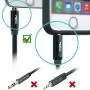 MillSO Headset Splitter for 2 TRRS Headphones or Mics - 3.5mm Jack Adapter TRRS 4-Pole Splitter Male to 2 Dual Female Adapter Compatible for 2 Headphones or Microphones to Connect Mobile Phone, Laptop