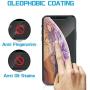 MANTO 3-Pack Screen Protector for iPhone 11 Pro Max and iPhone Xs Max 6.5 Inch Tempered Glass Protector Film, Clear, 3D Touch, Anti Fingerprint