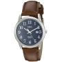 Timex Mens Easy Reader Leather Strap 38mm Watch