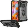 CELZEN - for Samsung Galaxy A11 (SM-A115) - Aluminum Metal Phone Case with Stand - ZY0 Gray CELZEN - for Samsung Galaxy A11 (SM-A115) - Aluminum Metal Phone Case with Stand - ZY0 Gray