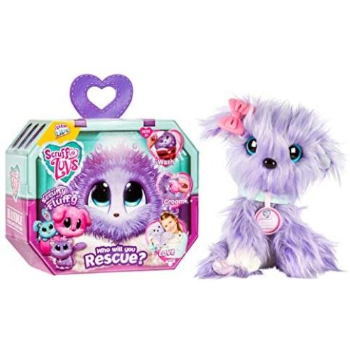 Little Live Scruff-A-Luvs Plush Mystery Rescue Pet - Purple