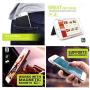 Cell Phone Wallet for Back of Phone, Stick On Wallet Credit Card ID Holder with RFID Protection Compatible with iPhone, Galaxy & Most Smartphones and Cases
