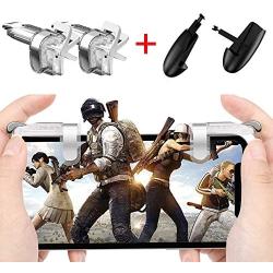 Mobile Game Controller/Shoot and Aim Keys /L1R1 and Gamepad for Phone Games (1Pair+1Gamep