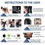 Camera auto Tracker 360° Rotate Around for Phone-Android Phone Smartphone Sport Mode/Object Face Tracking Motion/Smart Shooting Camera Phone Mount Flexible Tripod Stand for Selfies/Vlogging/Streaming