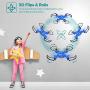DROCON Mini Drone for Kids, Scouter Foldable Beginner drone with Altitude Hold/3D Flips/Self-Rotating/Headless Mode/One-Key Take-Off & Landing/One-Key Return/Speed Adjustment/2 Charge Ways