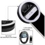 SOCIALITE Mini LED Ring Light - Dimmable Fill Photo & HD Video Lighting for Vblogs & Selfies Universal Mounts to iPhone 6s 6 Plus 5s iPad Mini Tablet Samsung Galaxy S7 S6 Edge Galaxy Large SmartPhones