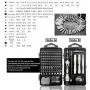 Royace Screwdriver Kit,119 in 1 Precision Screwdriver Set Mini Screwdriver Set Magnetic Computer Repair Tool Kit Pc Screwdriver Set with Case, Torx Set for Iphone,Electronics,Ps3s,Hobby Tools