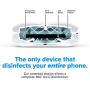 PhoneSoap 3 UV Smartphone Sanitizer & Universal Charger | Patented & Clinically Proven UV Light Disinfector | (White)