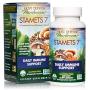 Host Defense, Stamets 7 Capsules, Daily Immune Support, Mushroom Supplement with Lion’s Mane, Reishi, Vegan, Organic, 60 Capsules (30 Servings)