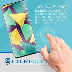 ILLUMI AquaShield Screen Protector Compatible with Samsung Galaxy S20 (6.2 inch) (Compatible with Cases)(3-Pack) No-Bubble High Definition Clear Flexible TPU Film