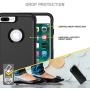 OtterBox Commuter Series Case for iPhone 8 Plus & iPhone 7 Plus (Only) - Frustration Free Packaging - Black