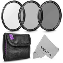 49MM Altura Photo Professional Photography Filter Kit (UV, CPL Polarizer, Neutral Density ND4) for Camera Lens with 49MM Filter Thread + Filter Pouch