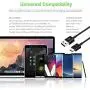 Fast Charge Adaptive Fast Charger Kit for Samsung Galaxy S9/S8/S8 Plus/Note8,MBLAI USB Type C Fast Charging Kit True Digital Adaptive Fast Charging (Black (Wall Charger+C Cable)) … (2 Pack)