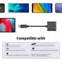 USB C/Type C to 3.5mm Aux Audio Headphone Charger and Music Jack Adapter, Compatible for Pixel 3 3XL 2 2XL, iPad pro 2018, HTC,Esential and so on Type c Products [2 Pack]