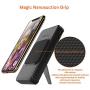 Kenu BingeBank 10000 mAh Power Bank Qi Wireless Charger + Kickstand | USB-C Quick Charge 3.0 | iPhone 11 Pro Max/11 Pro/11, iPhone Xs Max/Xs/XR/X, iPhone 8 Plus/8, Samsung Galaxy, Pixel 3XL/3 | Black