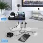 Wireless Charging Station for Apple Watch, iPhone & AirPods Pro, Wireless Charger Compatible with iPhone 11/11 Pro Max/XR/XS Max/Xs/X/8, iWatch 5/4/3/2/1