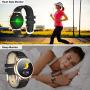 Yocuby V2 Smart Watch for Women, Fitness Tracker Compatible with iOS Android Phone, Sport Activity Tracker with Sleep/Heart Rate Monitor/Find My Phone/Physiological Reminder