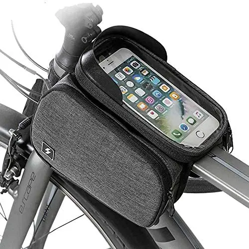 COTEetCI Bicycle Bag Bike Top Tube Phone Bag Mountain Cycling Front Frame Bicycle Phone Holder Pouch Bicycle Accessories COTEetCI Bicycle Bag Bike Top Tube Phone Bag Mountain Cycling Front Frame Bicycle Phone Holder Pouch Bicycle Accessories
